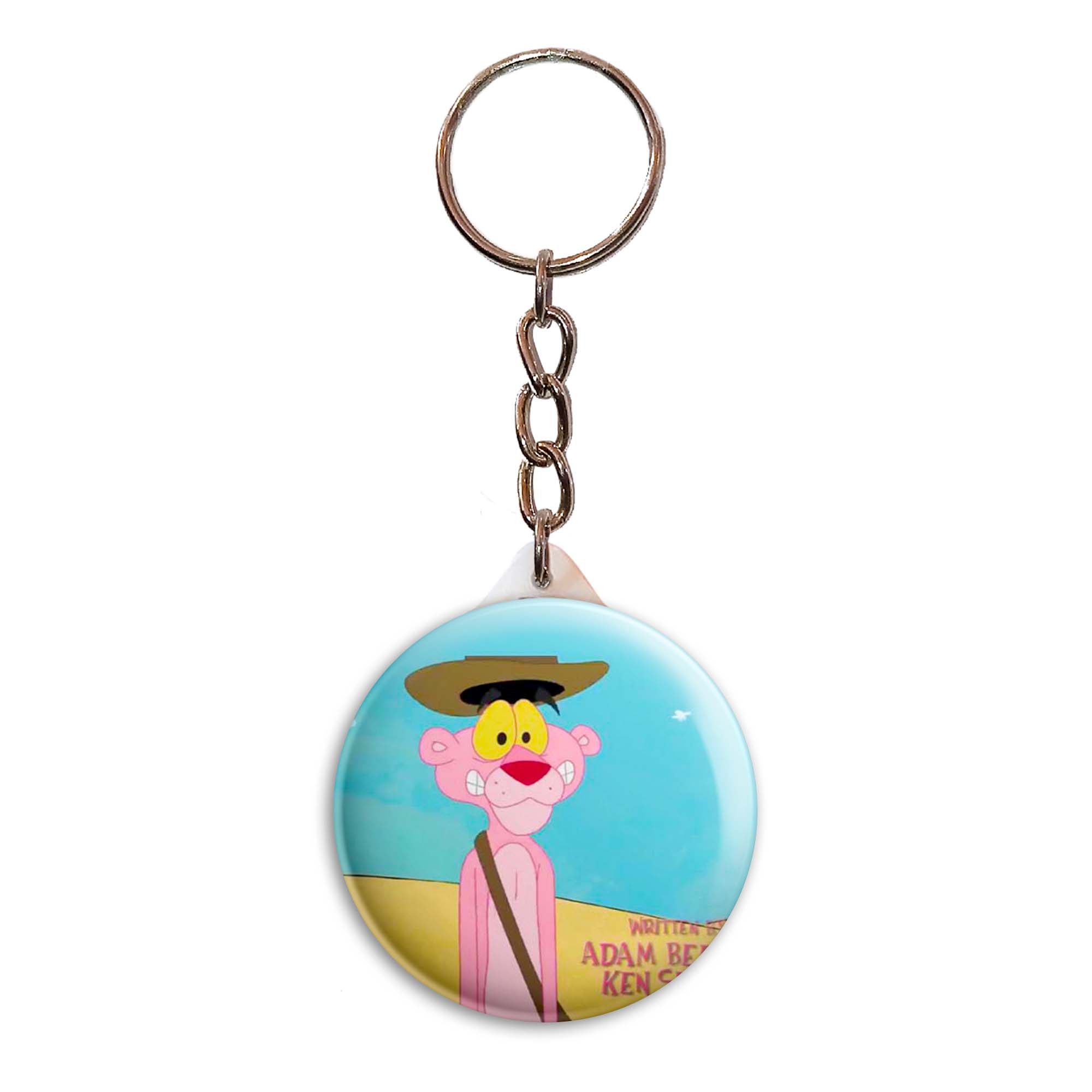 جاکلیدی پرمانه طرح پلنگ صورتی کد pmy.2346