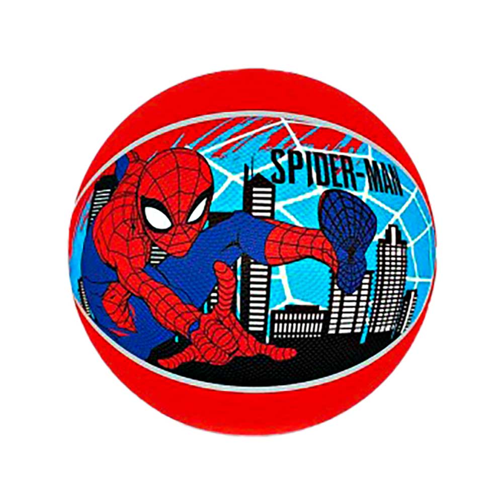 توپ بسکتبال لاستیکی اونجر اسپایدرمن سایز 5