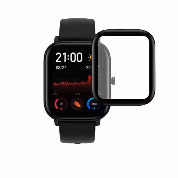 محافظ صفحه نمایش مدل PMMA مناسب برای ساعت هوشمند امیزفیت Amazfit Bip 3pro