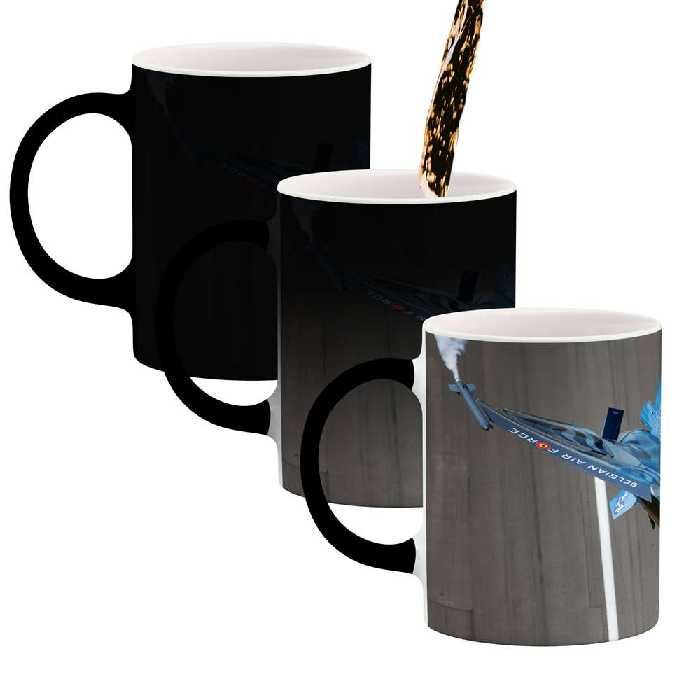 ماگ حرارتی کاکتی طرح هواپیمای جنگنده مدل mgh20327