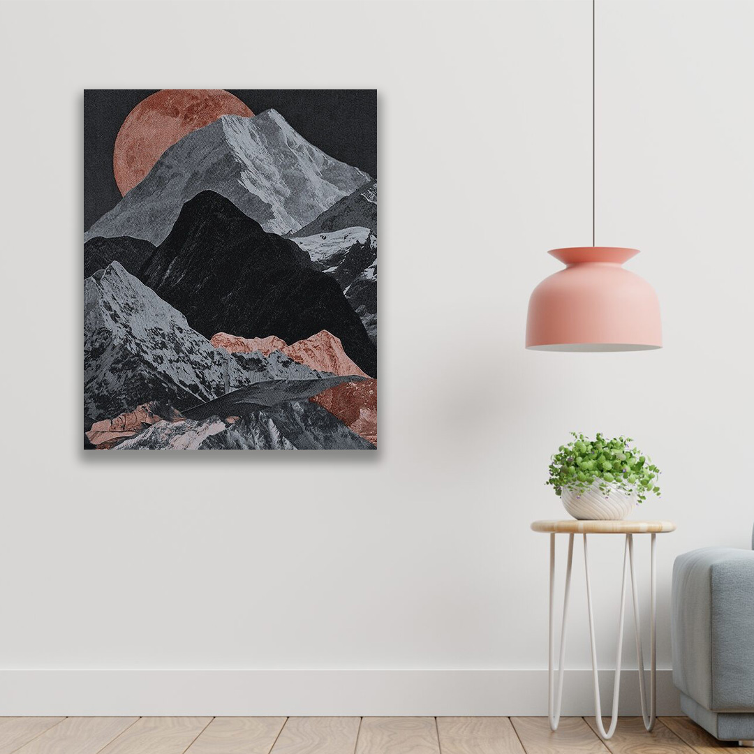 تابلو بوم مدل کوه کد vnd-60