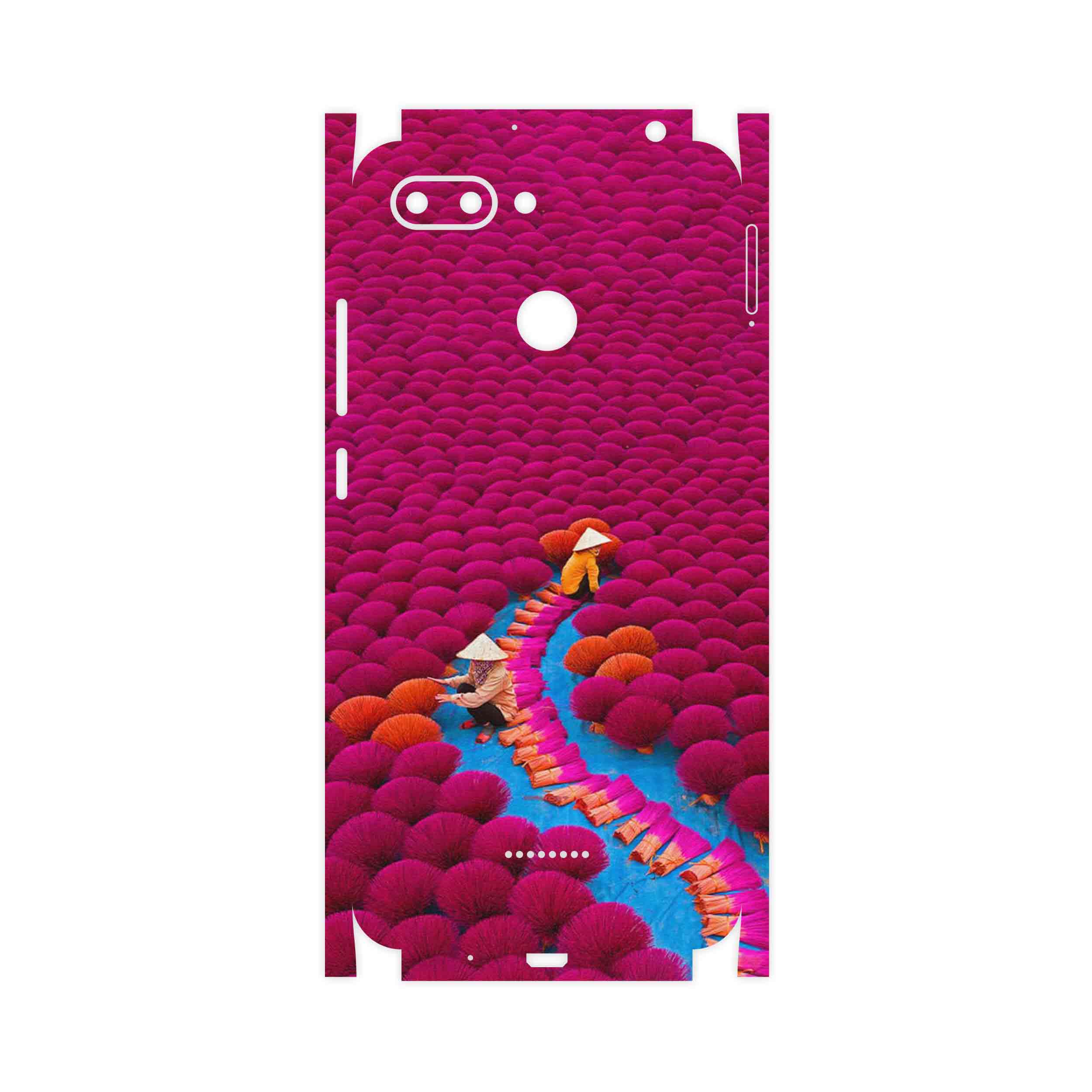 برچسب پوششی ماهوت مدل Vietnam Incense Wood Farms-FullSkin مناسب برای گوشی موبایل شیائومی Redmi 6