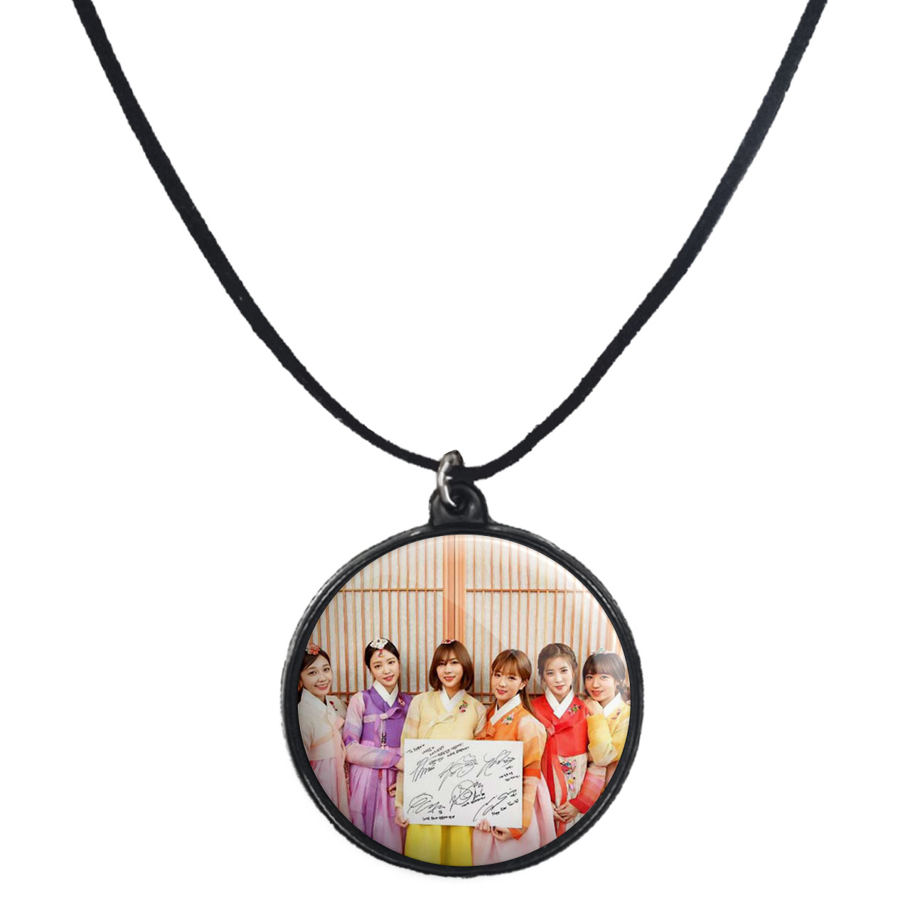 گردنبند پرمانه طرح Apink کد pmb.11967 مدل دو طرفه