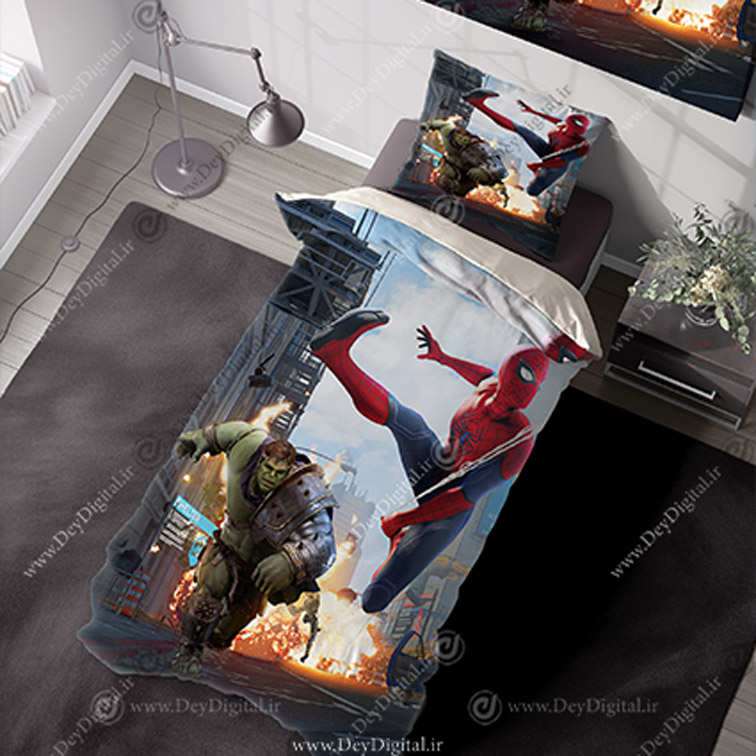 روتختی طرح مرد عنکبوتی و هالک PK-5495