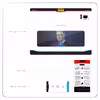 برچسب پوششی ماهوت مدل Bill Gates مناسب برای تبلت سامسونگ Galaxy Tab S6 2019 SM-T860