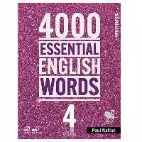کتاب 4000 Essential English Words اثر Paul Nation انتشارات shiler جلد 4