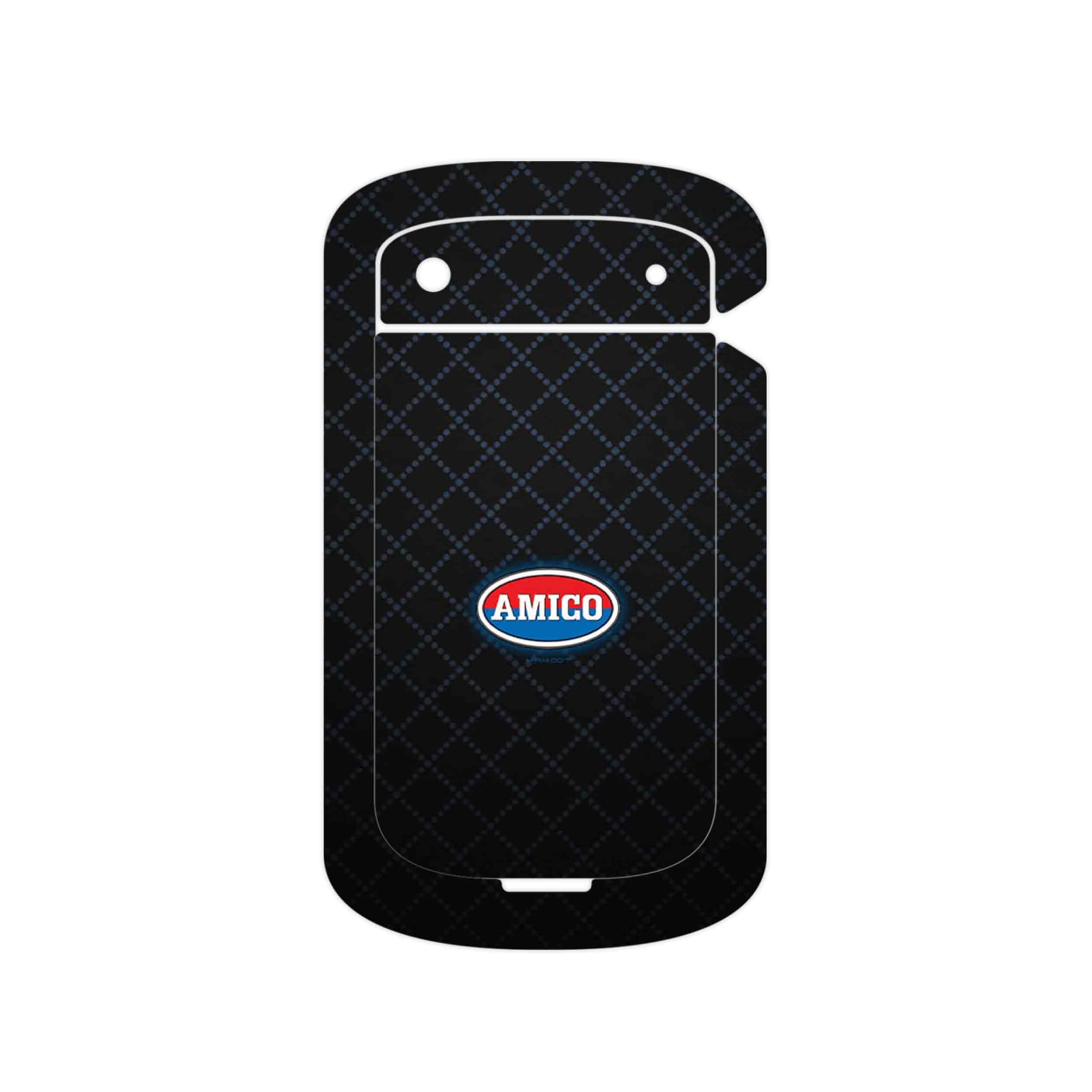 برچسب پوششی ماهوت مدل AMICO مناسب برای گوشی موبایل بلک بری Bold Touch 9900
