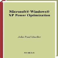 خرید و دانلود نسخه کامل کتاب Microsoft Windows XP Power Optimization