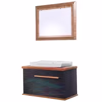 روشویی کابینتی هانا - آینه و روشویی تجسم