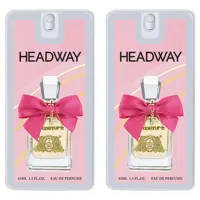 عطر جیبی زنانه هدوی مدل ویوا لا جویسی حجم 45 میلی لیتر مجموعه 2 عددی