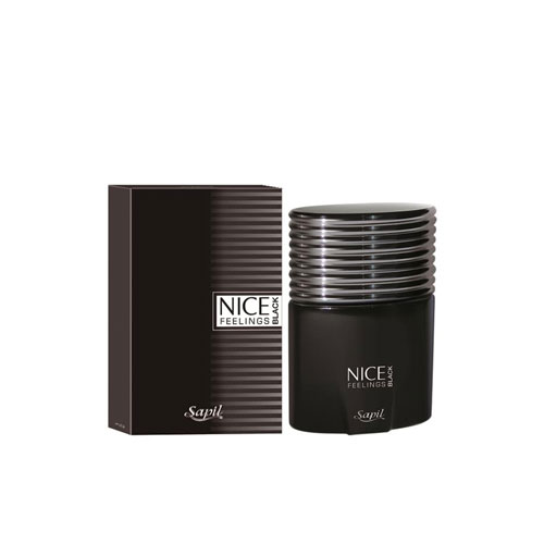 عطر ادکلن مردانه ادوتویلت ساپیل نایس فیلینگز مشکی (Sapil Nice Feelings Black) حجم 75میل