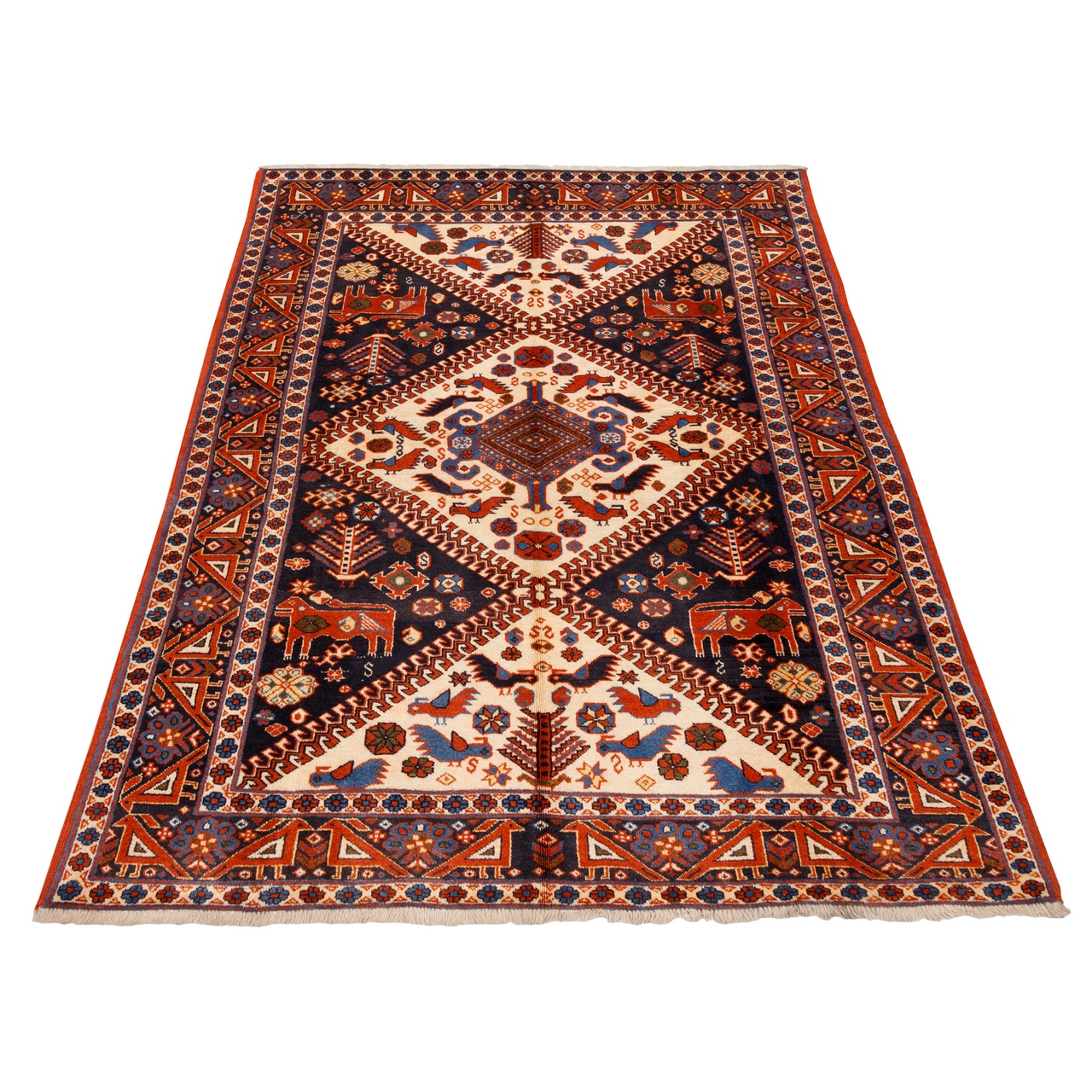 فرش قدیمی دستباف دو و نیم متری سی پرشیا کد 187220