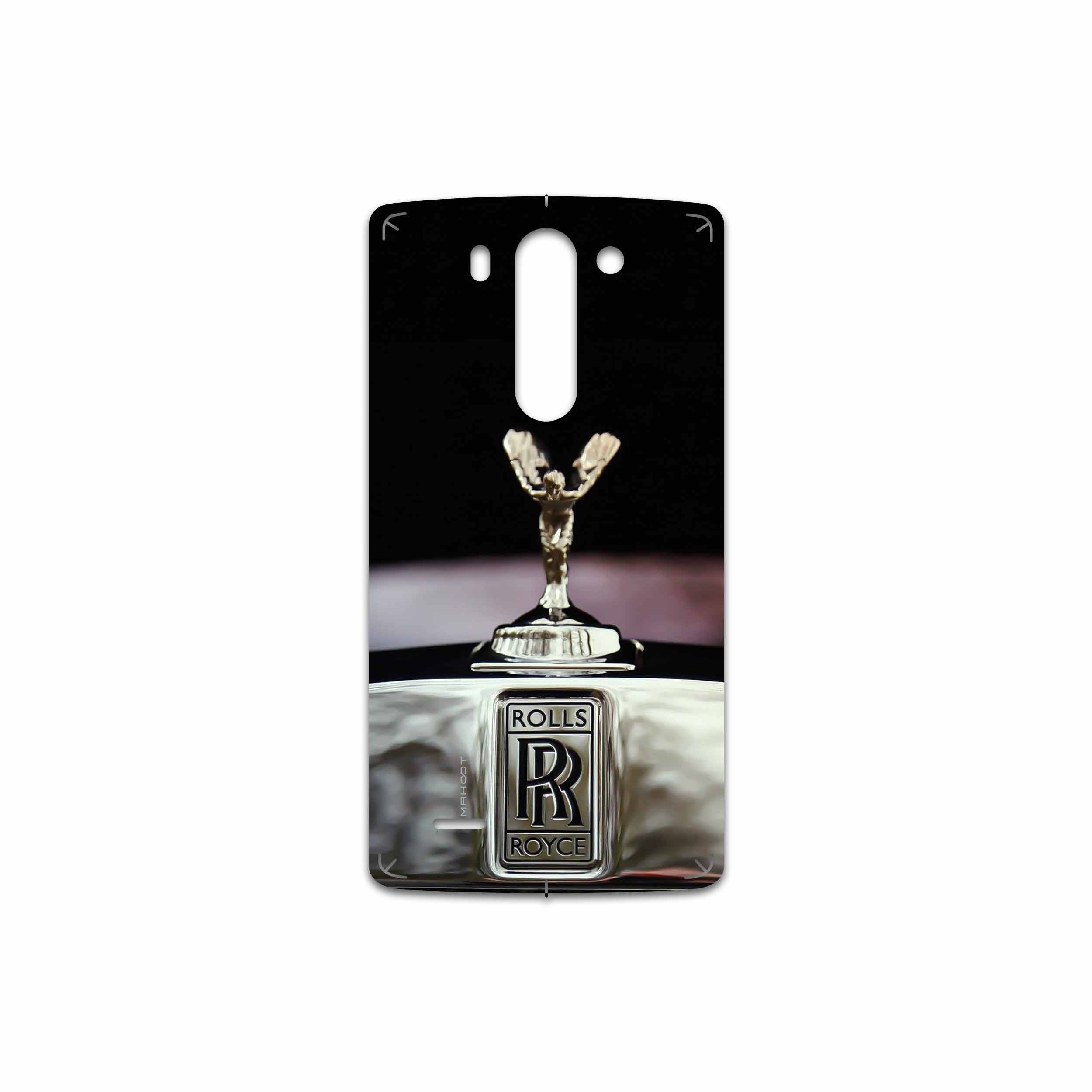 برچسب پوششی ماهوت مدل Rolls-Royce Motor مناسب برای گوشی موبایل ال جی G3 Beat