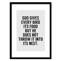 قیمت و خرید تابلو دکوراتیو مدل تایپوگرافی مدرن کد 0763