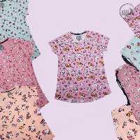 ست تیشرت شلوار برند h-m جنس نخ پنبه  سایز و  رنگ های مختلف