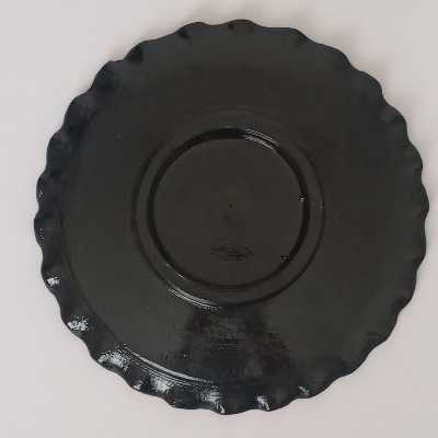 بشقاب دیوارکوب سفالی مدل شکوفه گیلاس