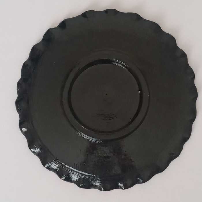 بشقاب دیوارکوب سفالی مدل شکوفه گیلاس