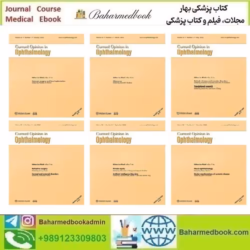 Current Opinion in Ophthalmology 2024 Full Archives TRUE PDF