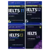 کتاب Ielts 11-14 Academic اثر جمعی از نویسندگان انتشارات Cambridge چهار جلدی