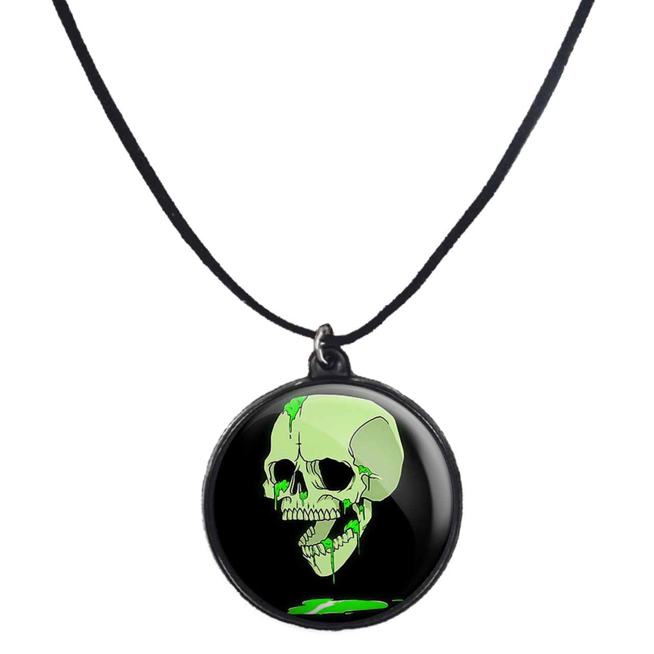 گردنبند پرمانه طرح اسکلت کد pmb.10607