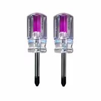 پیچ گوشتی چهارسو میکس مدل HT - 006x38 مجموعه 2 عددی