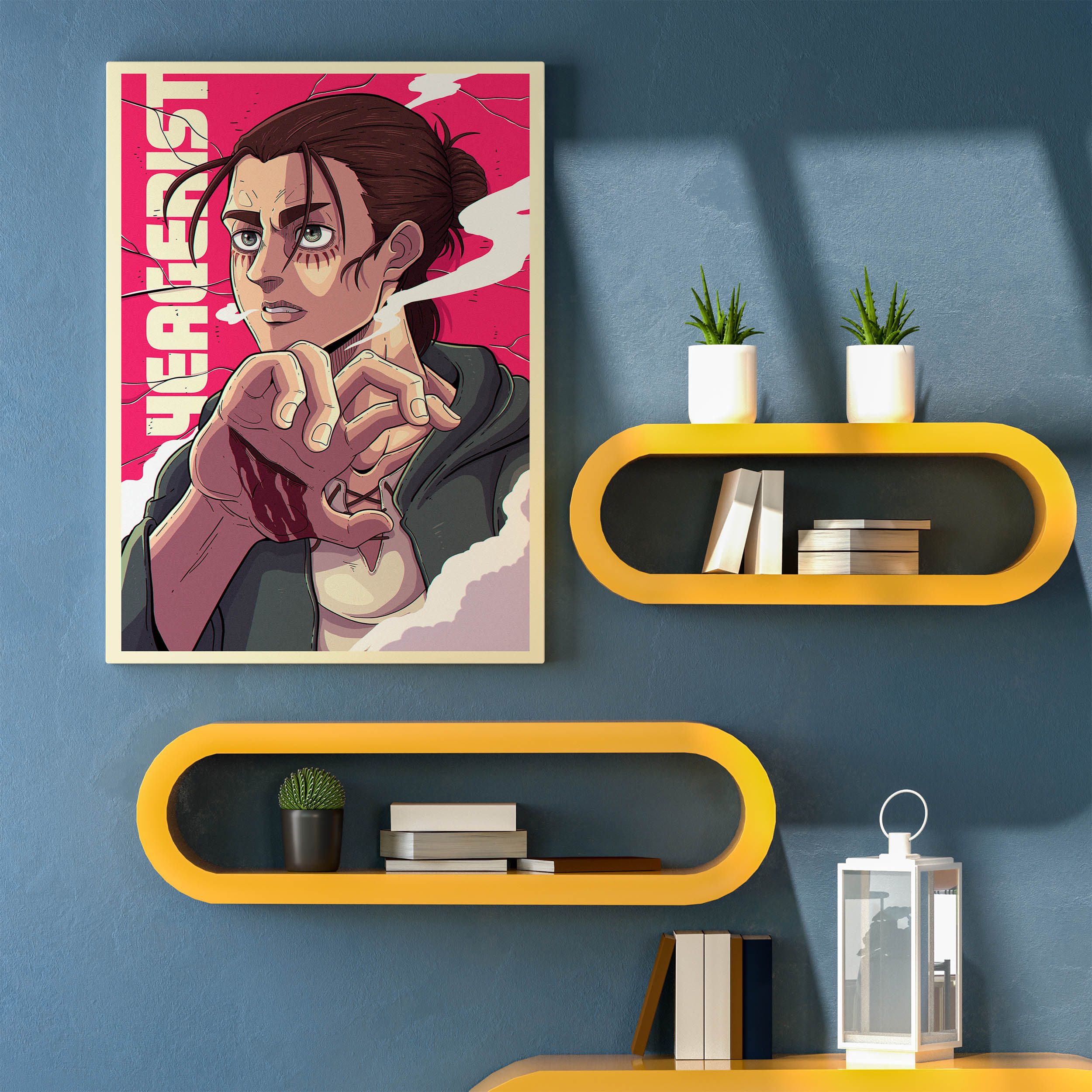 تابلو شاسی مدل انیمه اتک آن تایتان کد el0