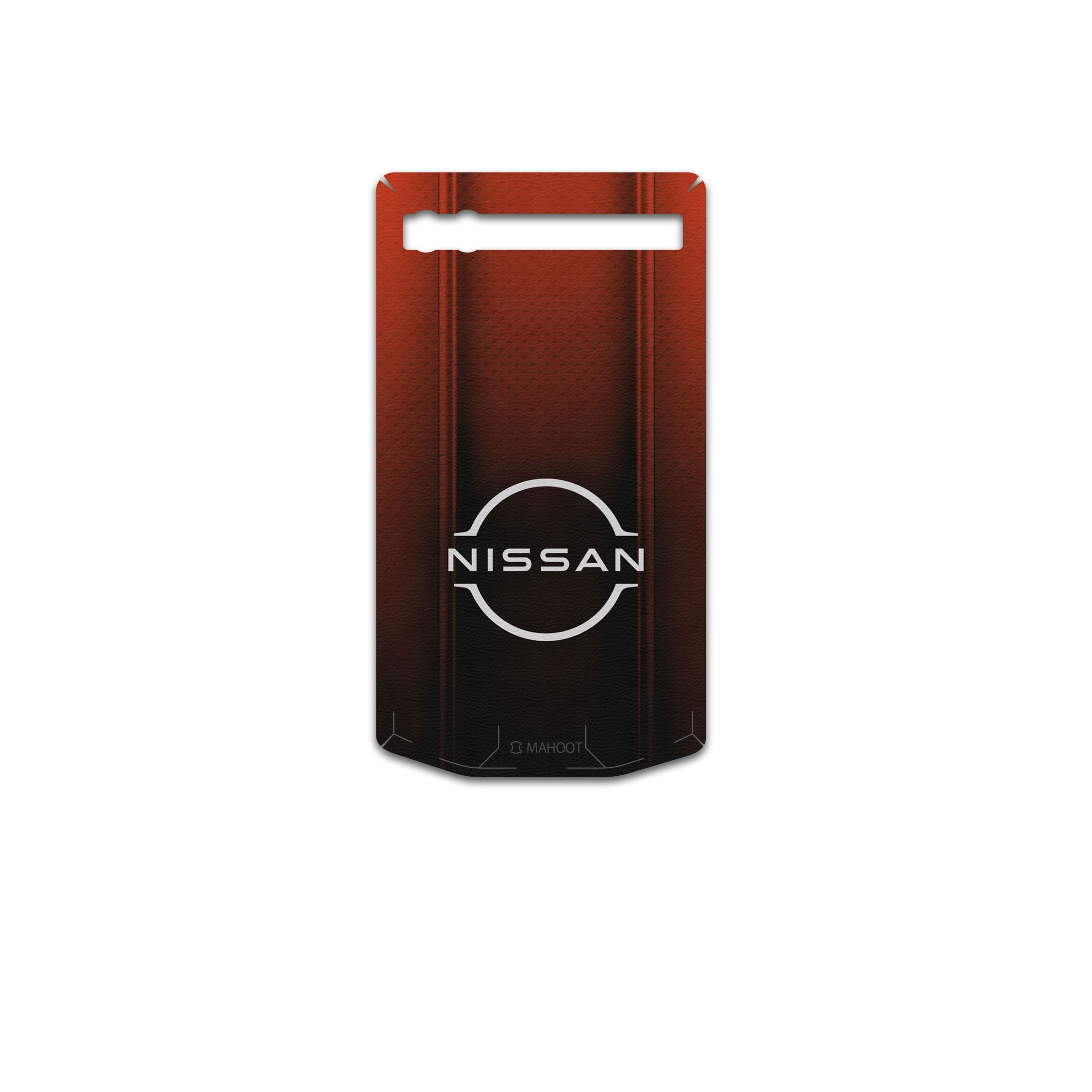 برچسب پوششی ماهوت مدل Nissan مناسب برای گوشی موبایل بلک بری Porsche Design P9983