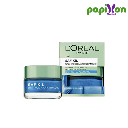 ماسک صورت پاک کننده نقاط سرسیاه لورآل