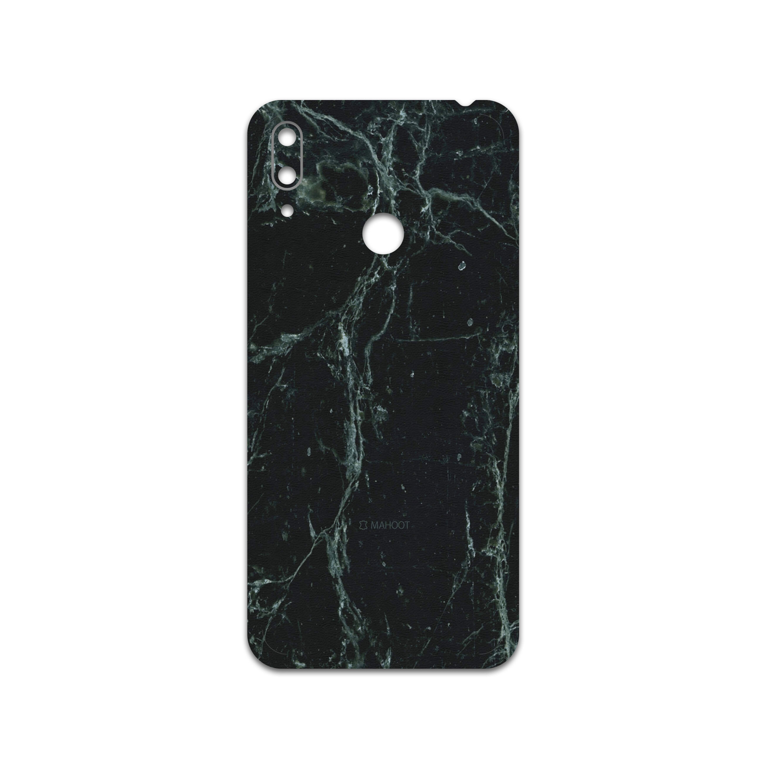 برچسب پوششی ماهوت مدل Graphite-Green-Marble مناسب برای گوشی موبایل هوآوی Y7 Prime 2019