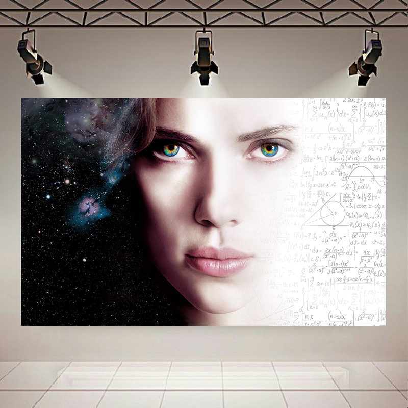 تابلو شاسی طرح اسکارلت جوهانسون مدل فیلم Lucy کد AR2932 | دنیای قاب