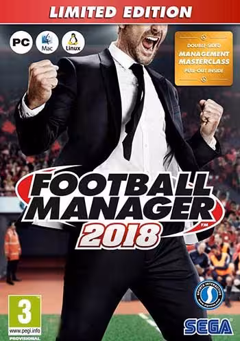 بازی کامپیوتر Football Manager 2018