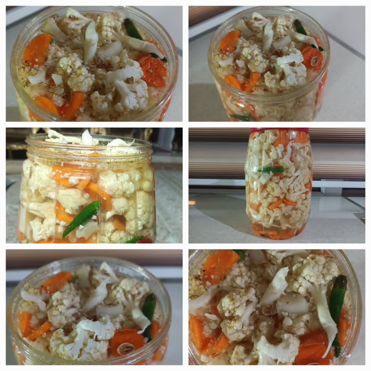 شوری کلم این شوری برای کسایی که نمیتونن ترشی میل کنن عالیهیک بارامتحان کنین