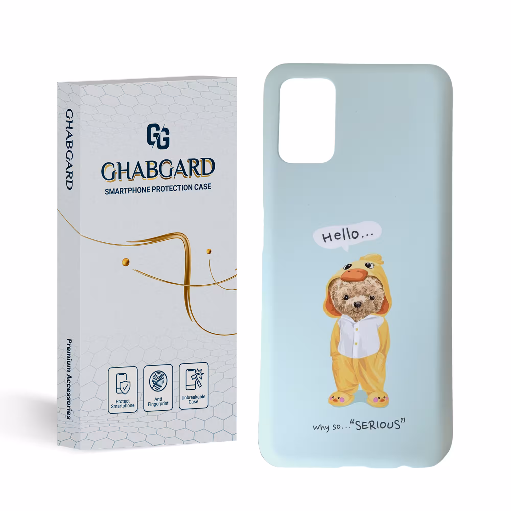 کاور قاب گارد مدل فانتزی مناسب برای گوشی موبایل سامسونگ Galaxy A03 S