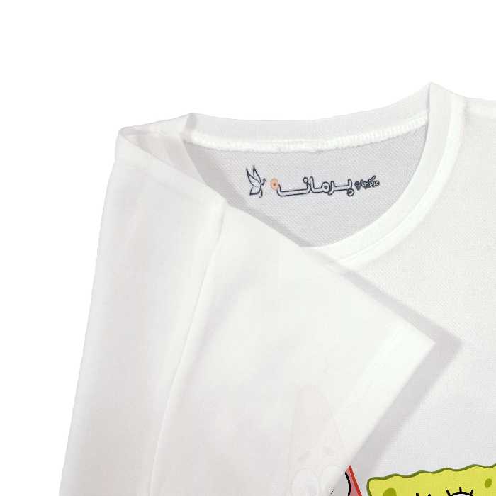 تی شرت بچگانه پرمانه طرح باب اسفنجی کد pmt.222