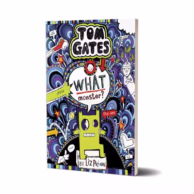 کتاب ? Tom Gates 15 What Monster اثر Liz Pichon انتشارات معیار علم