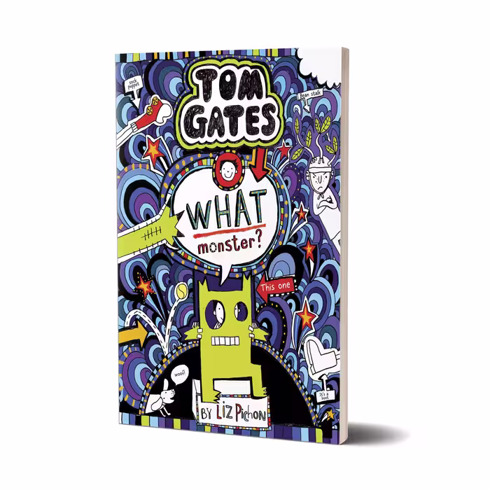 کتاب ? Tom Gates 15 What Monster اثر Liz Pichon انتشارات معیار علم