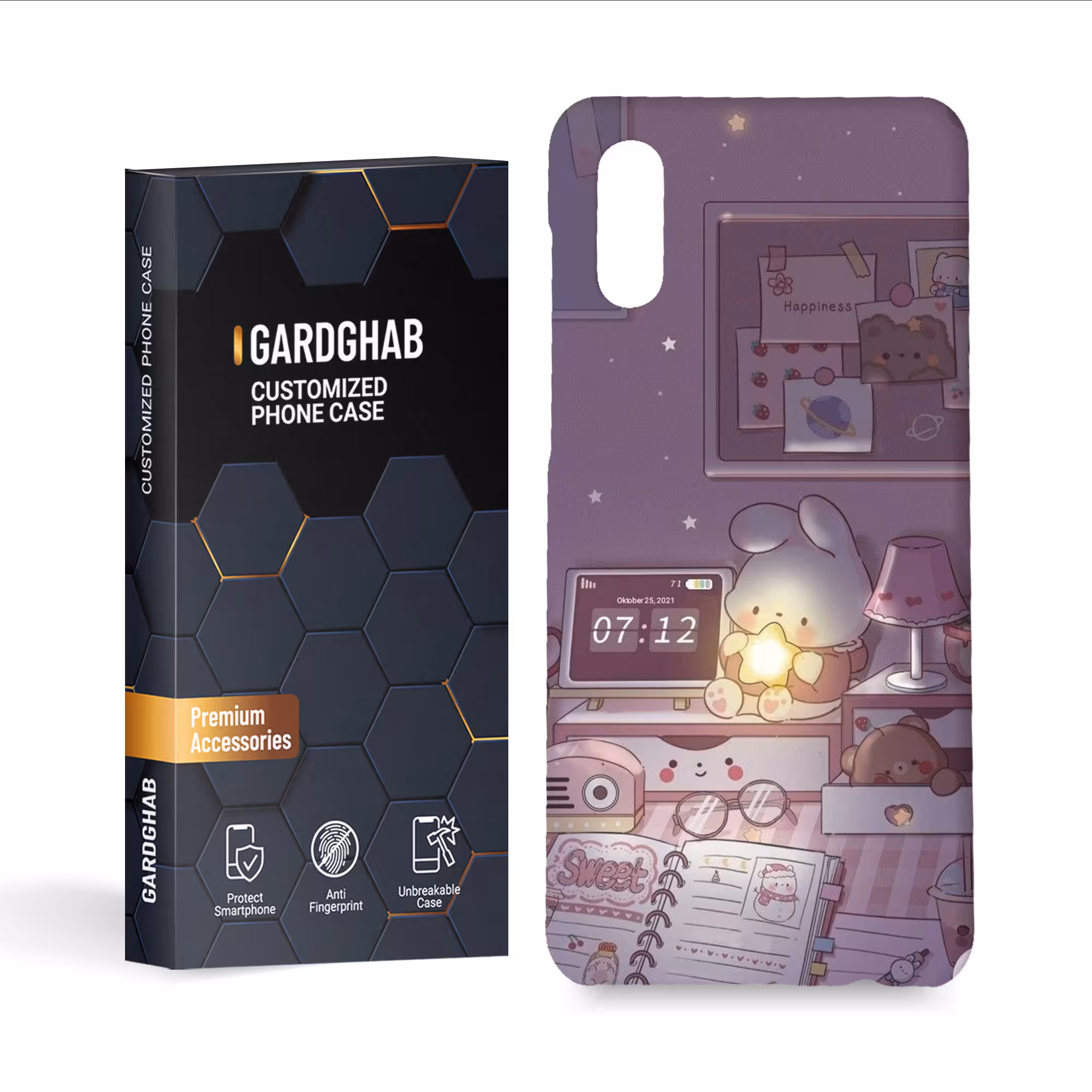 کاور گارد قاب مدل فانتزی مناسب برای گوشی موبایل سامسونگ galaxy a02