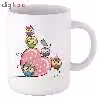 ماگ طرح جغد کد 9637