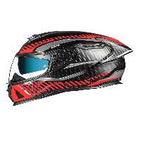 کلاه کاسکت موتورسیکلت مشکی ایمنی SX.100R SKIDDER MATTE RED Nexx
