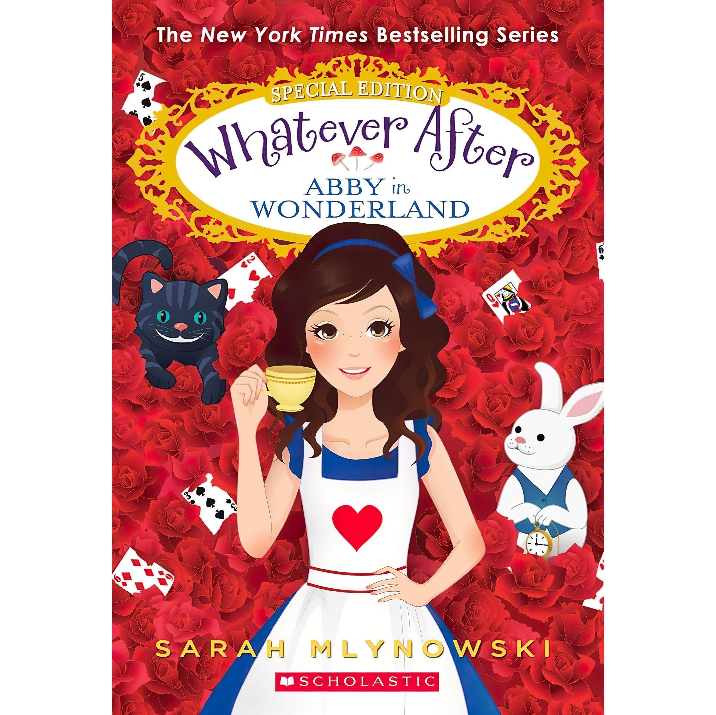 کتاب زبان اصلی Abby in Wonderland Whatever After اثر Sarah Mlynowski