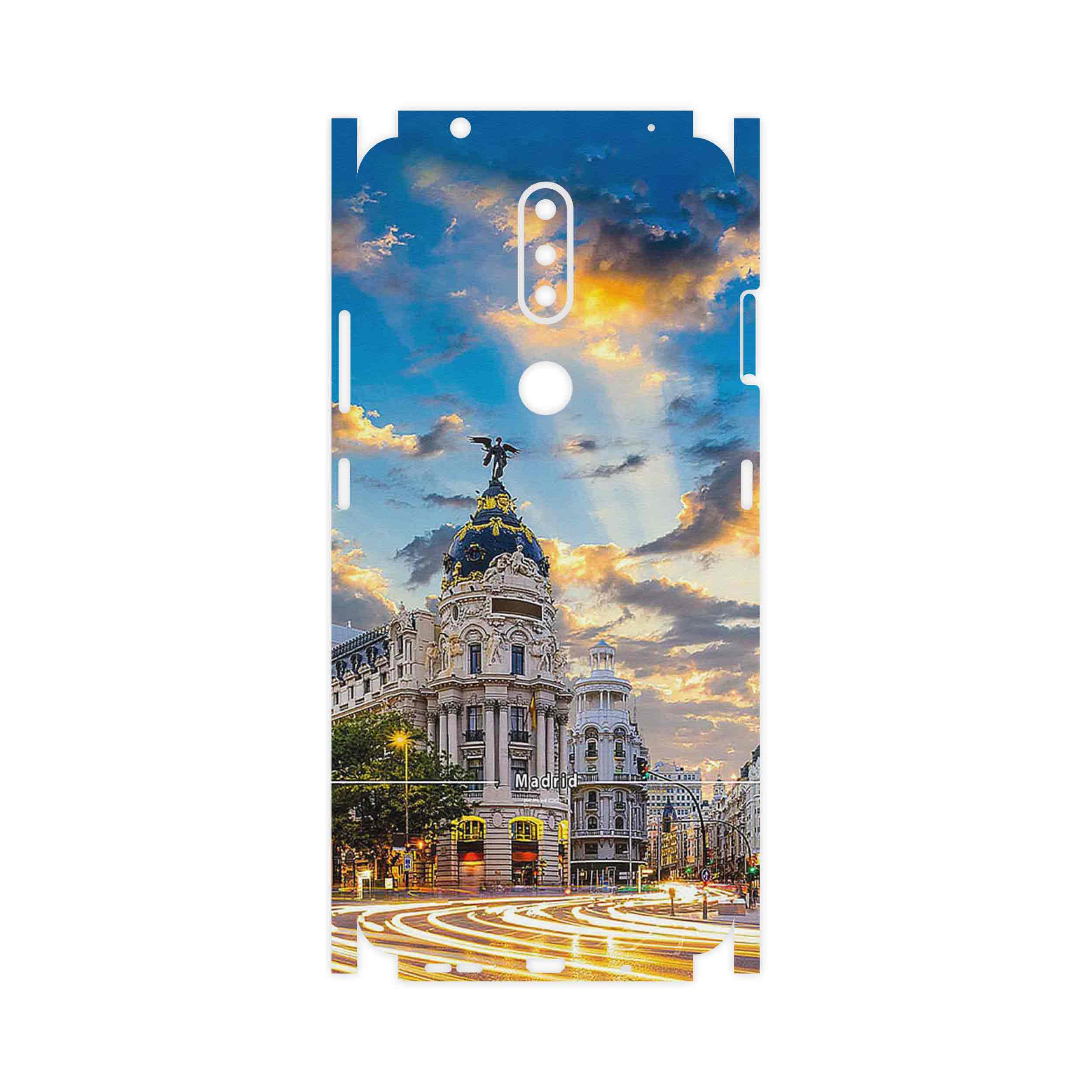 برچسب پوششی ماهوت مدل City of Madrid-FullSkin مناسب برای گوشی موبایل نوکیا 24