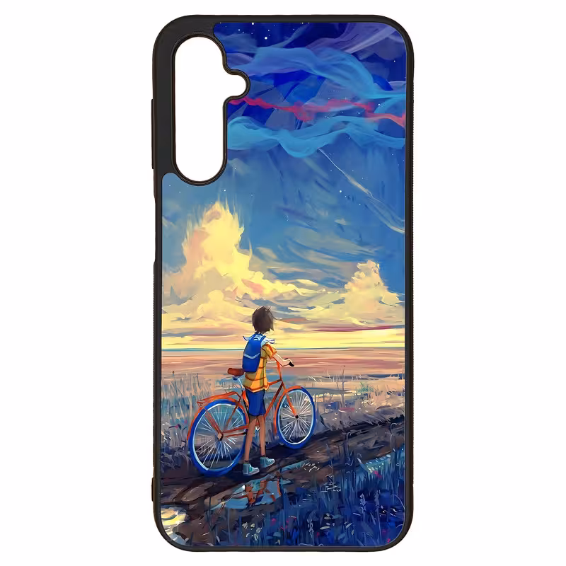کاور طرح نقاشی کد G-047 مناسب برای گوشی موبایل سامسونگ Galaxy A24 | دیجی قاب دونی