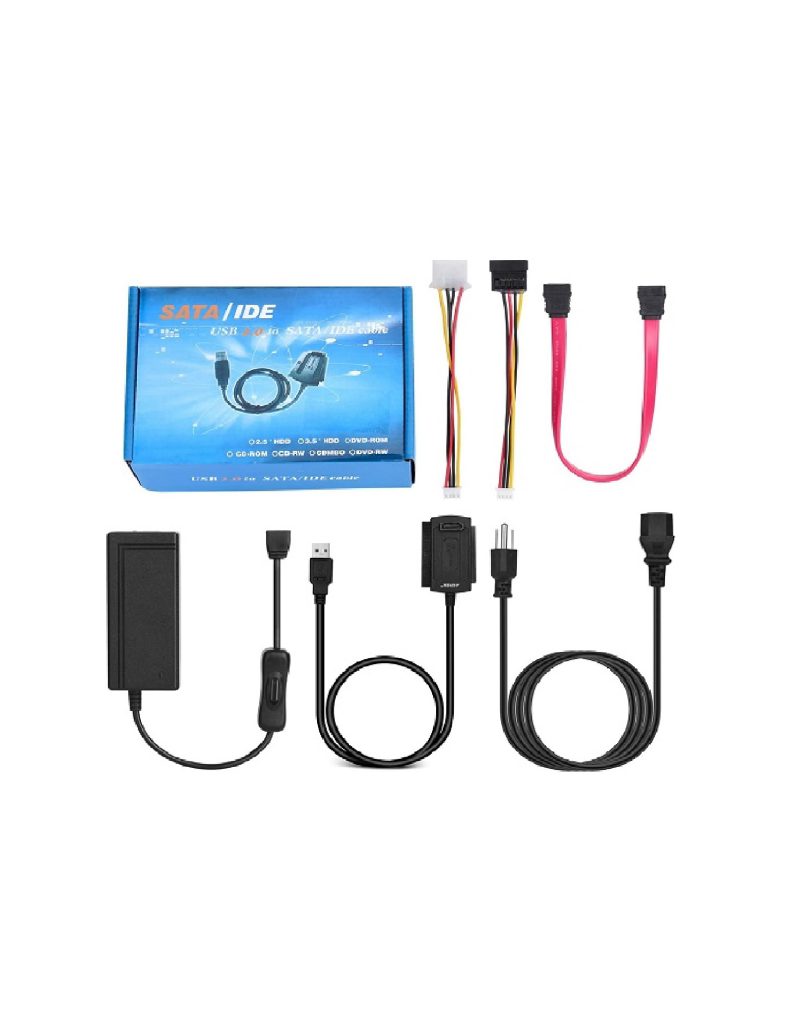 تبدیل USB TO IDE&amp;SATA سه کاره - یاسین کامپیوتر