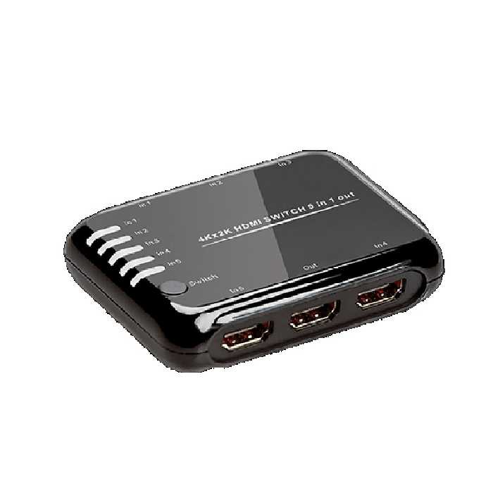 سوئیچ 5 پورت HDMI 1.4 switch 5x1 ویکینگ مدل VK-TC06