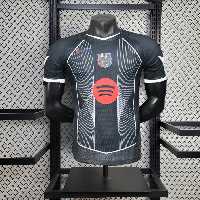 لباس کانسپت بارسلونا 2025 مشکی | بازیکن