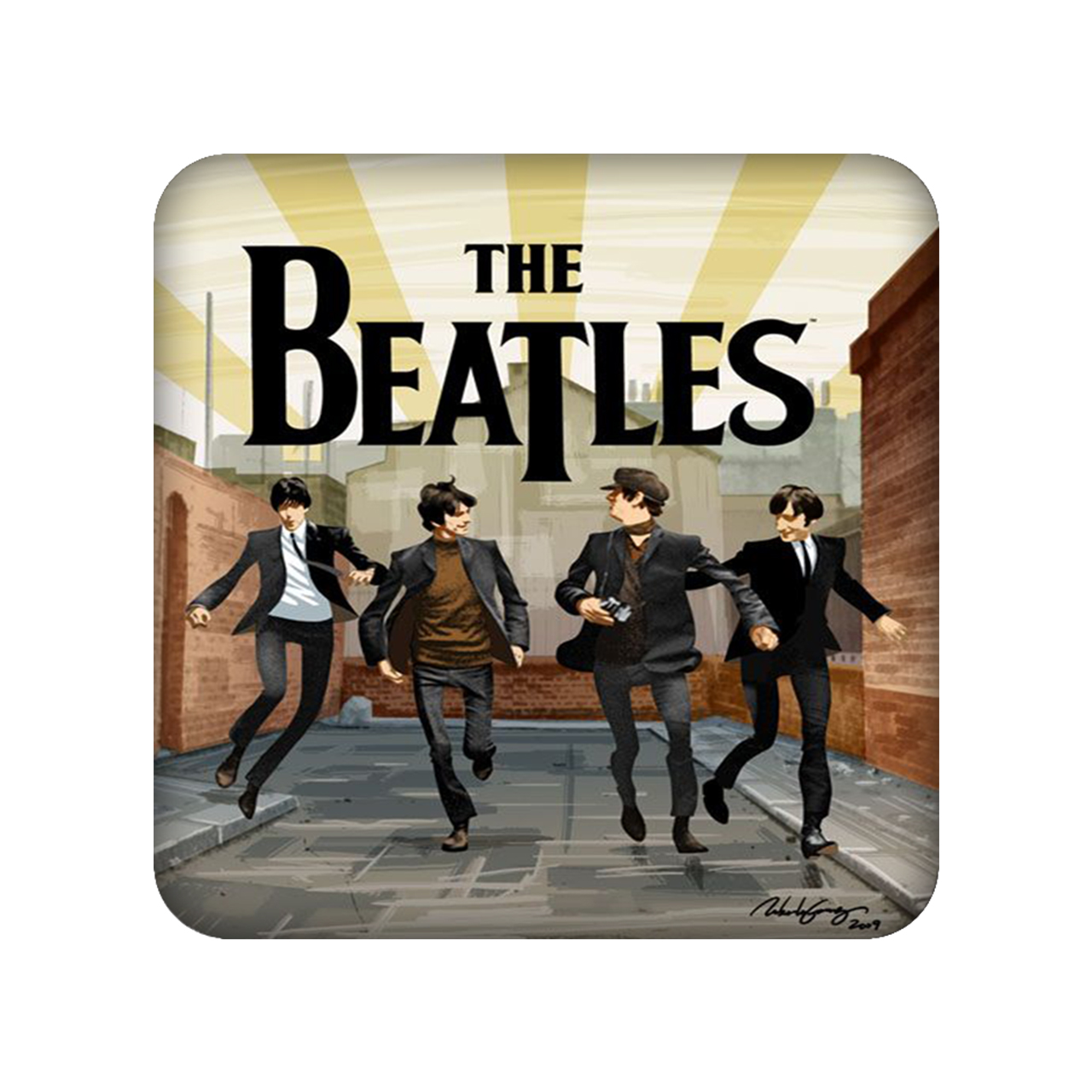 زیر لیوانی طرح Beatles کد 1254