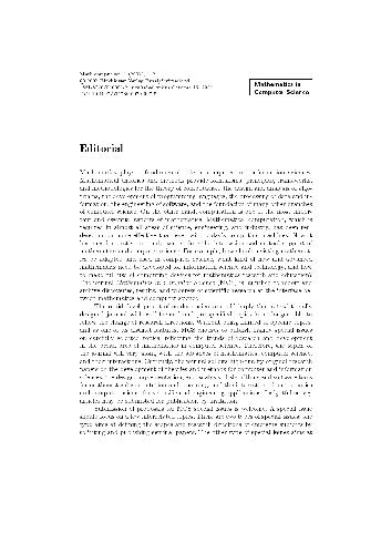 خرید و دانلود نسخه کامل کتاب Mathematics in Computer Science