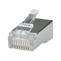سوکت شبکه CAT5 FTP فلزی Amp
