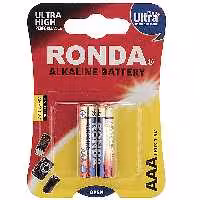 باتری نیم قلمی روندا مدل Ultra Plus Alkaline بسته 2 عددی