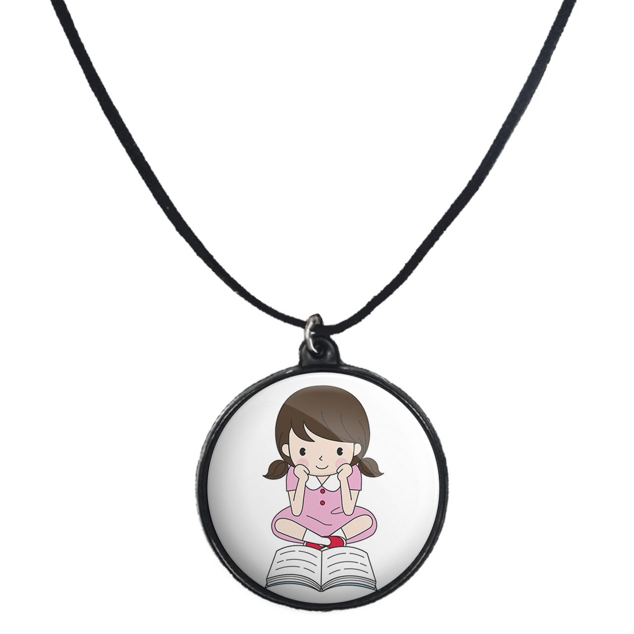 گردنبند پرمانه طرح cute کد pmb.26684مدل دو طرفه